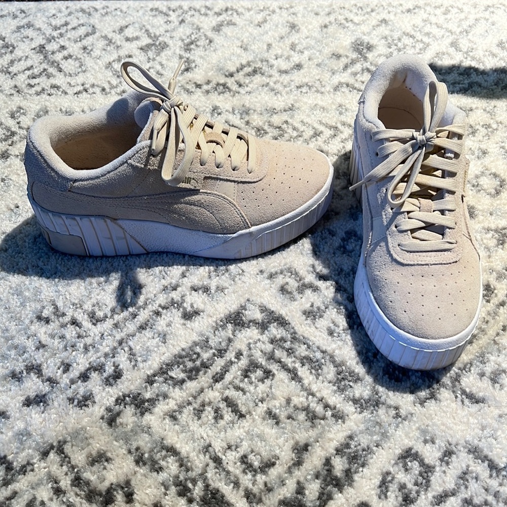 Size 8 PUMA Cali wedge sneaker.